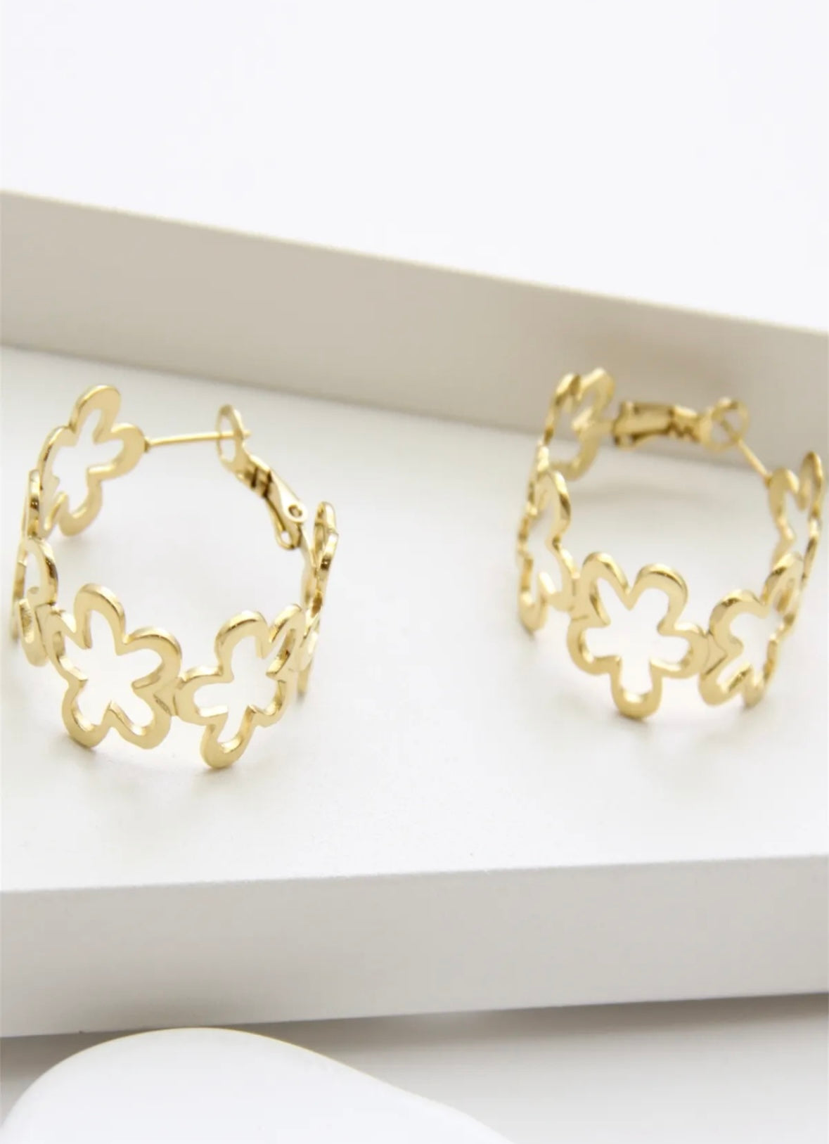 Boucles d'oreilles fleurs