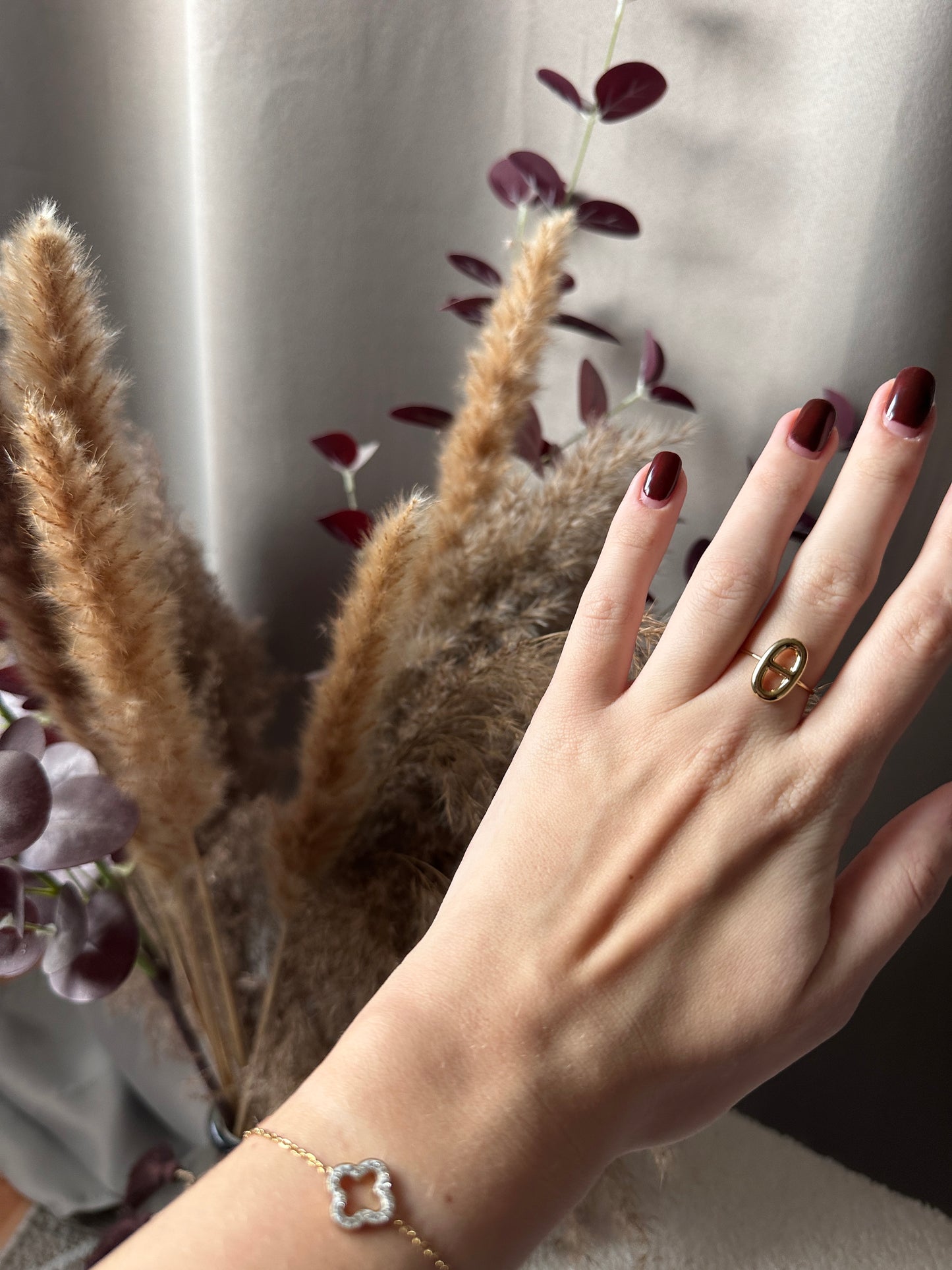 Bague dorée