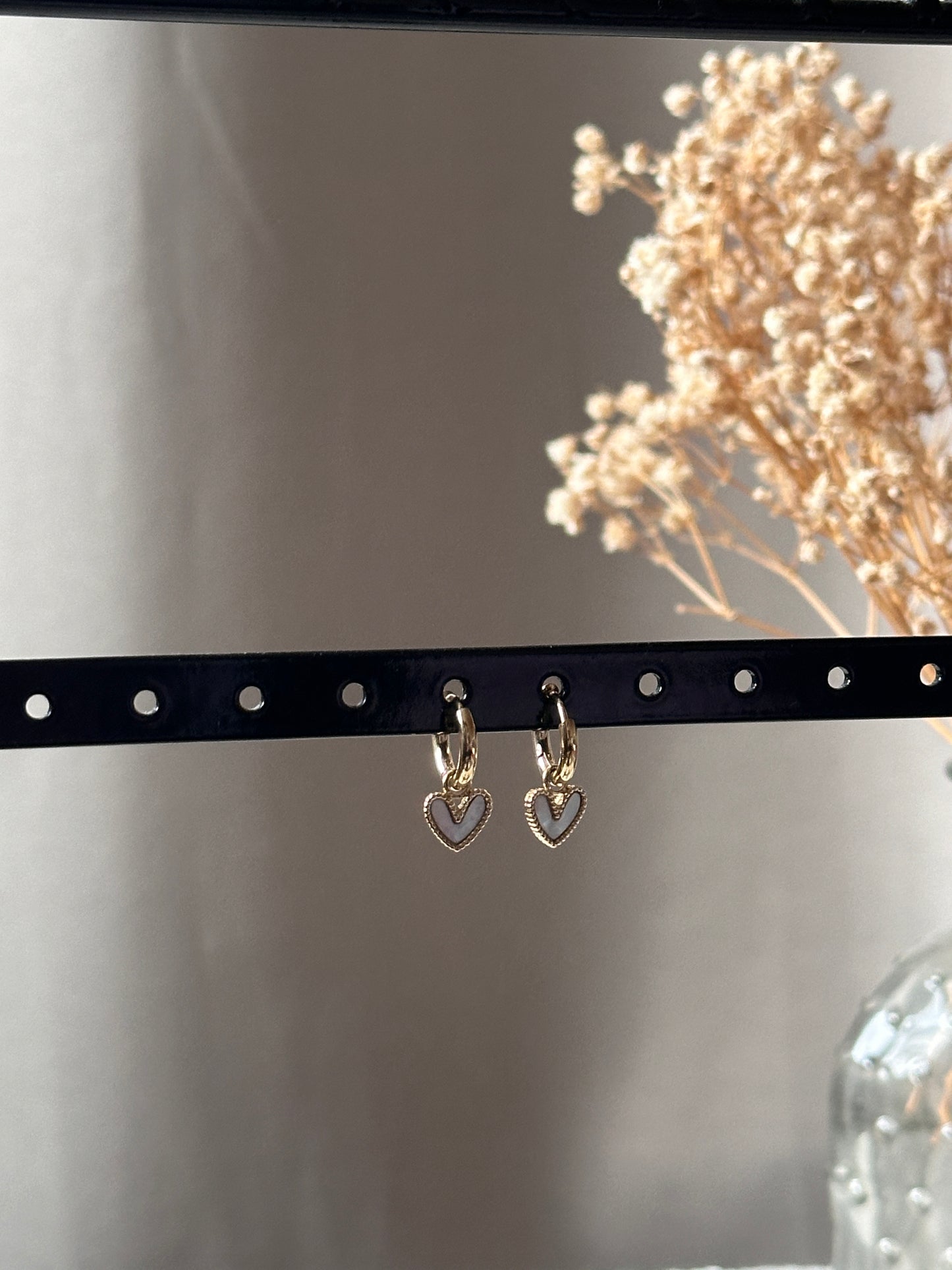 Boucles d'oreilles coeur