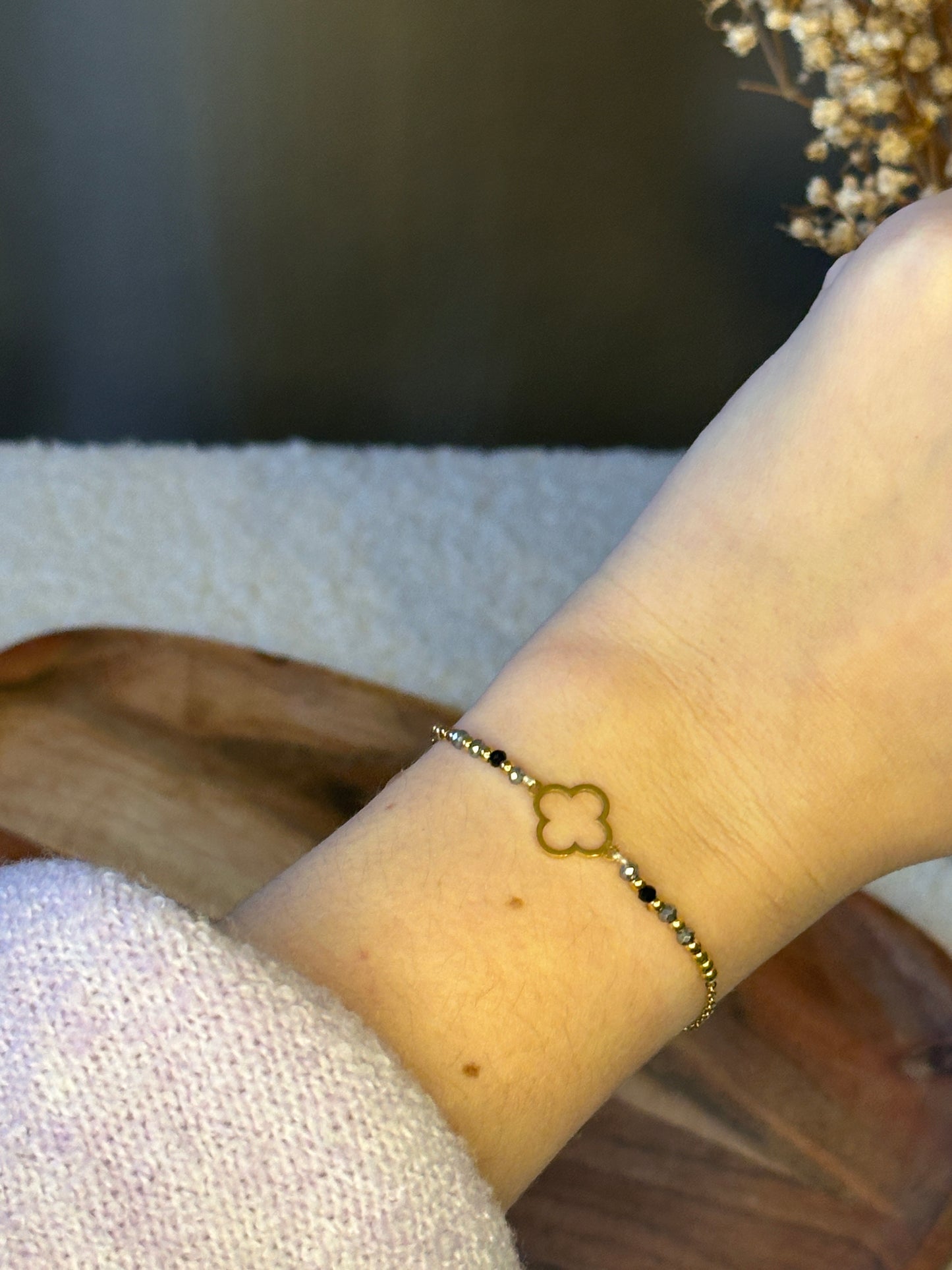 Bracelet trèfle