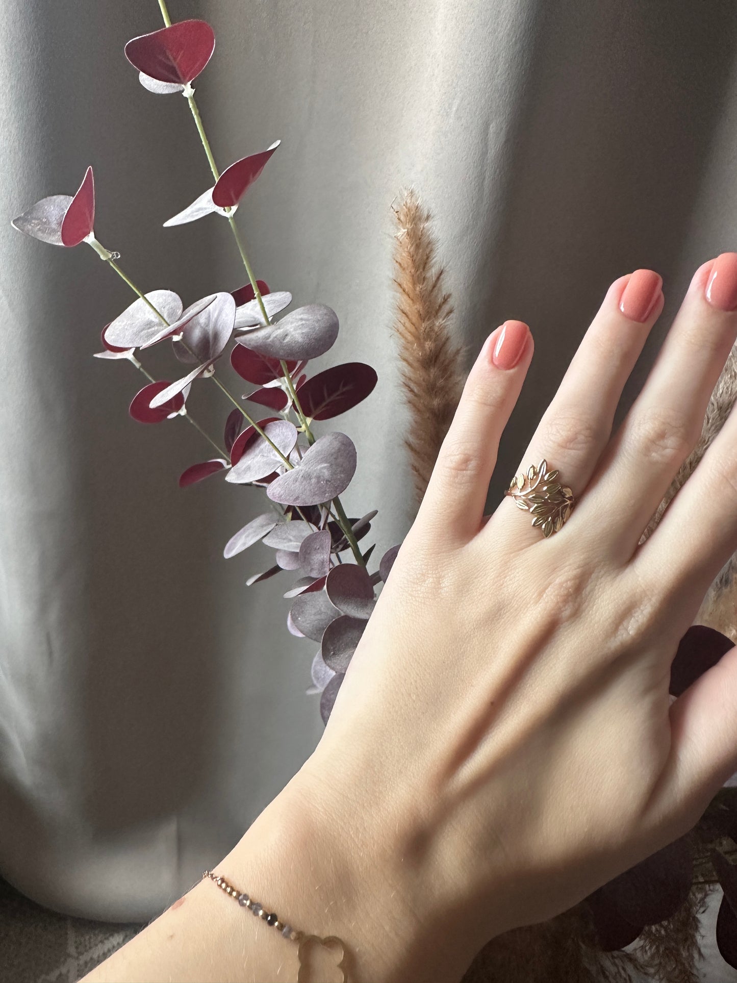 Bague dorée