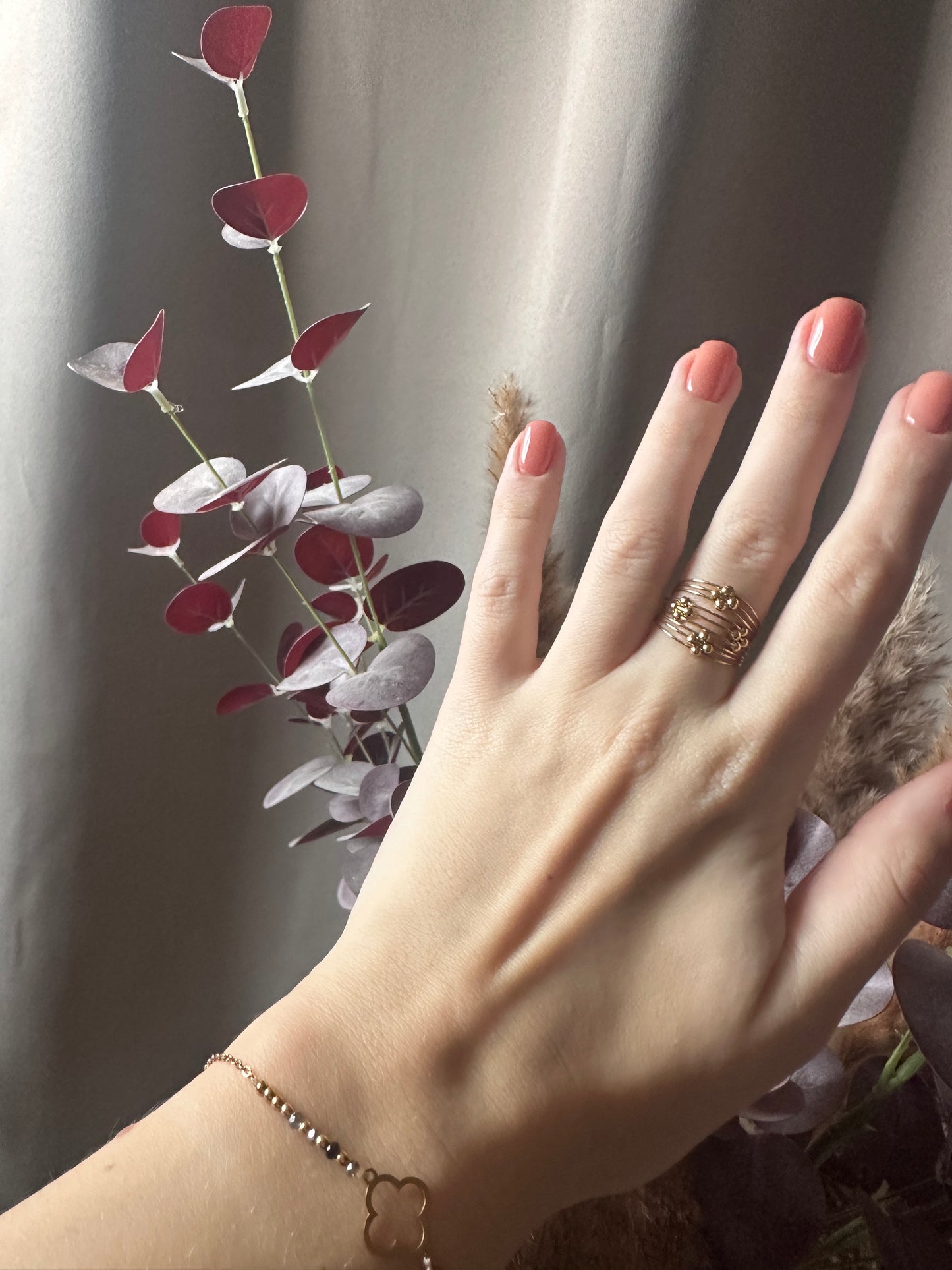 Bague dorée