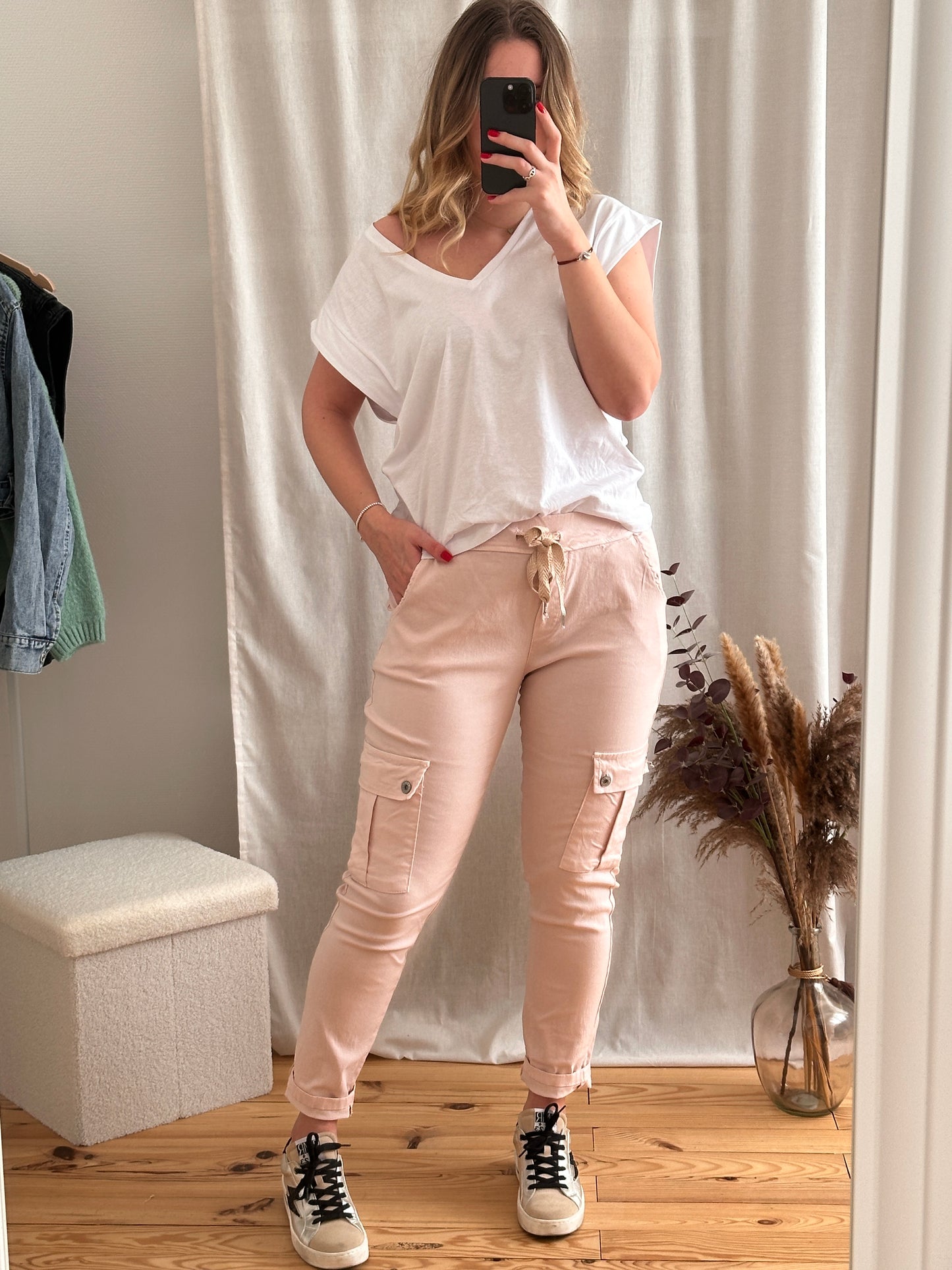 T-shirt blanc 100% coton