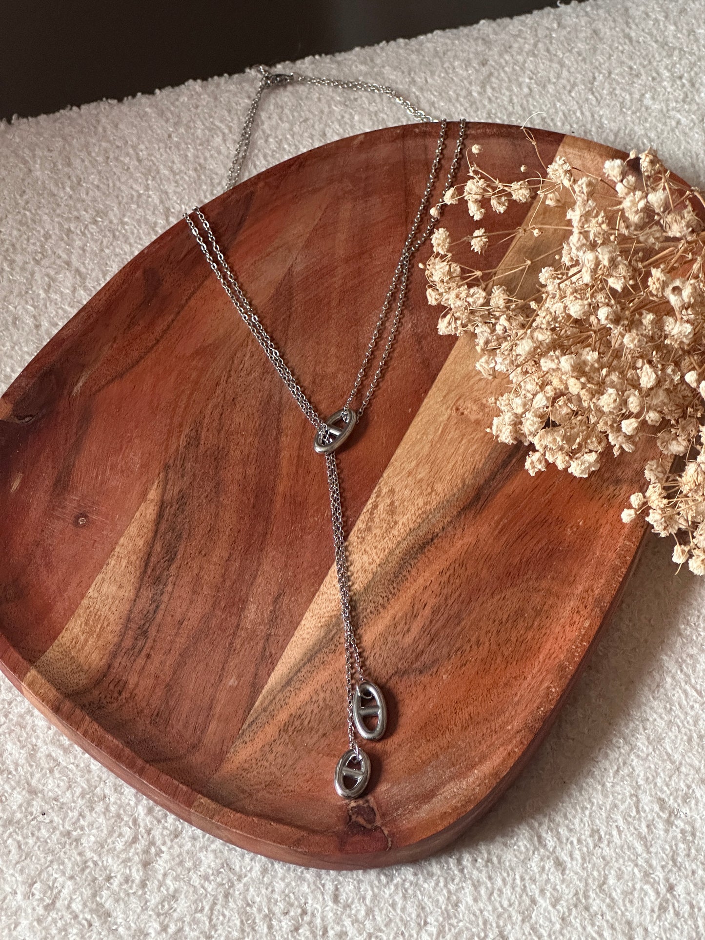Collier argenté