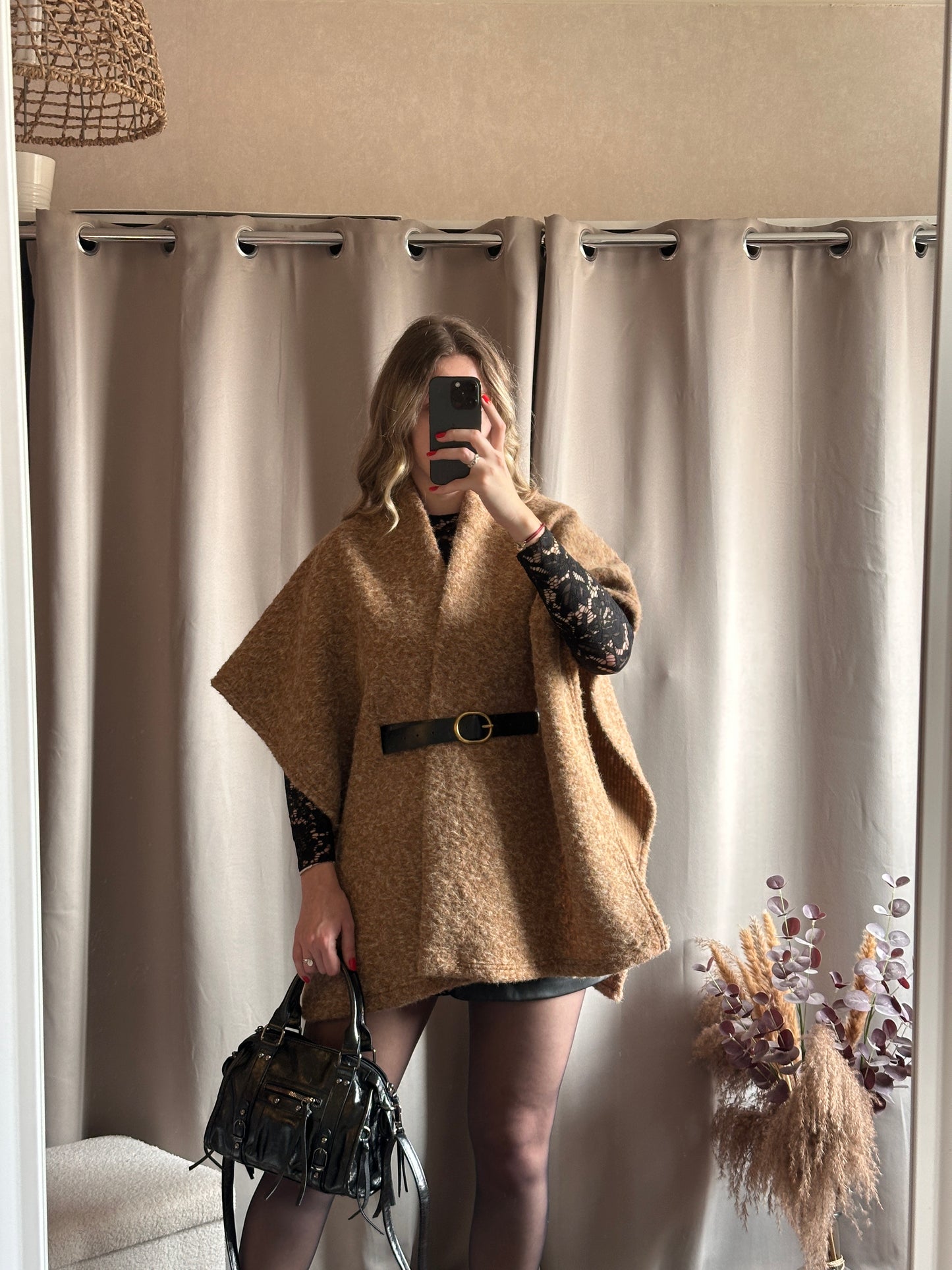Cape camel taille unique
