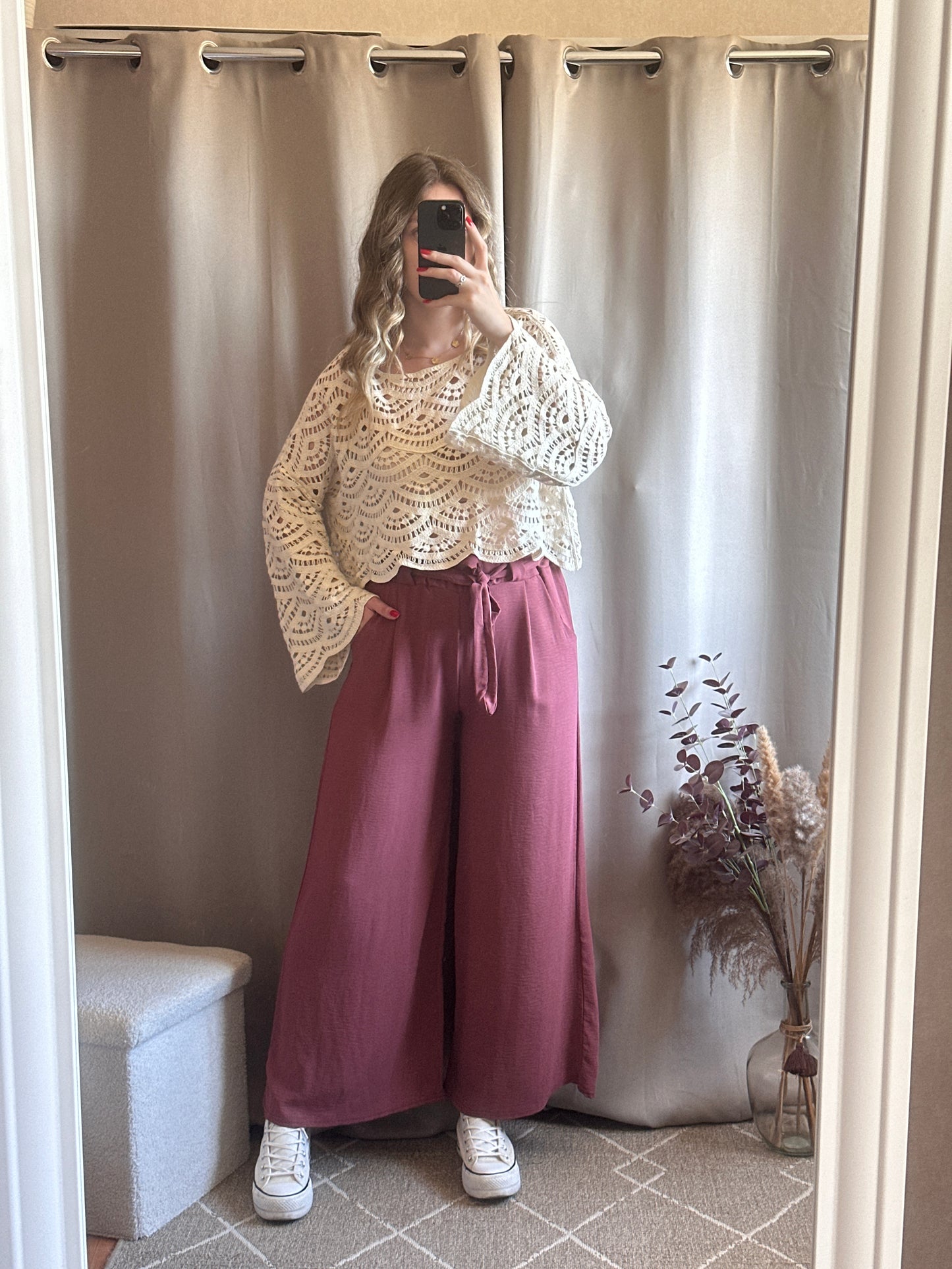 Top en crochet