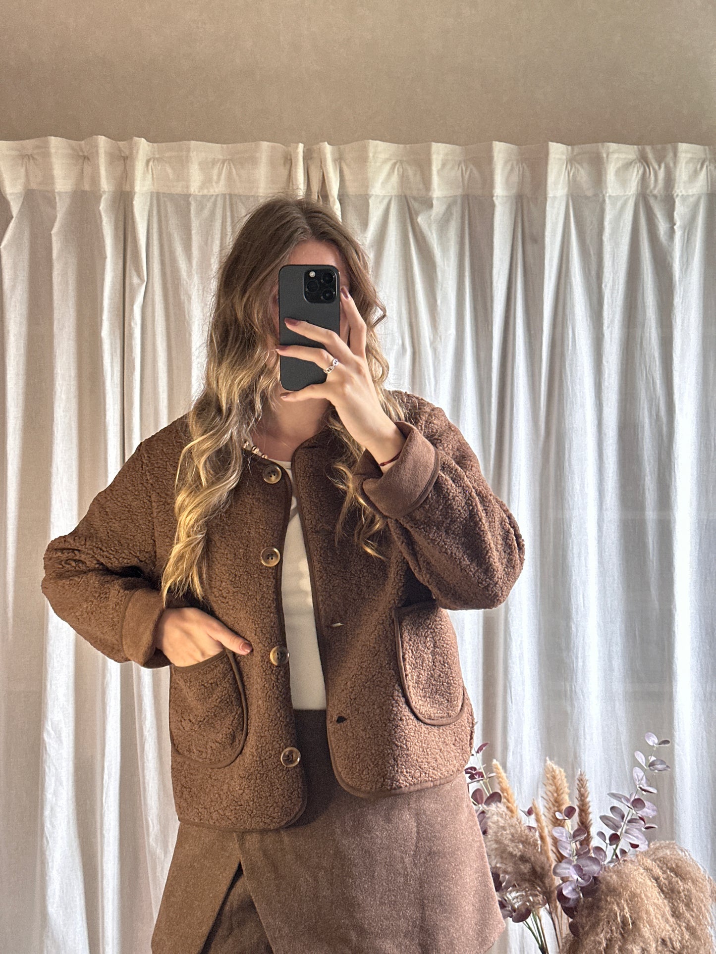 Veste choco à boutons 🇮🇹