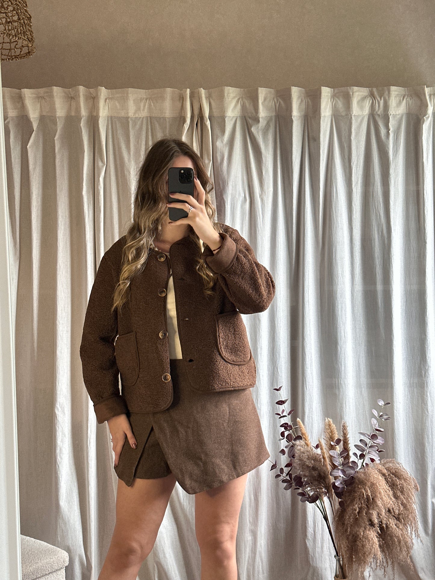 Veste choco à boutons 🇮🇹
