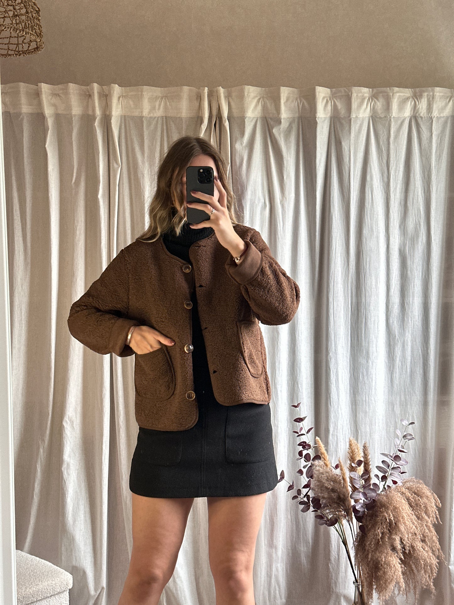 Veste choco à boutons 🇮🇹