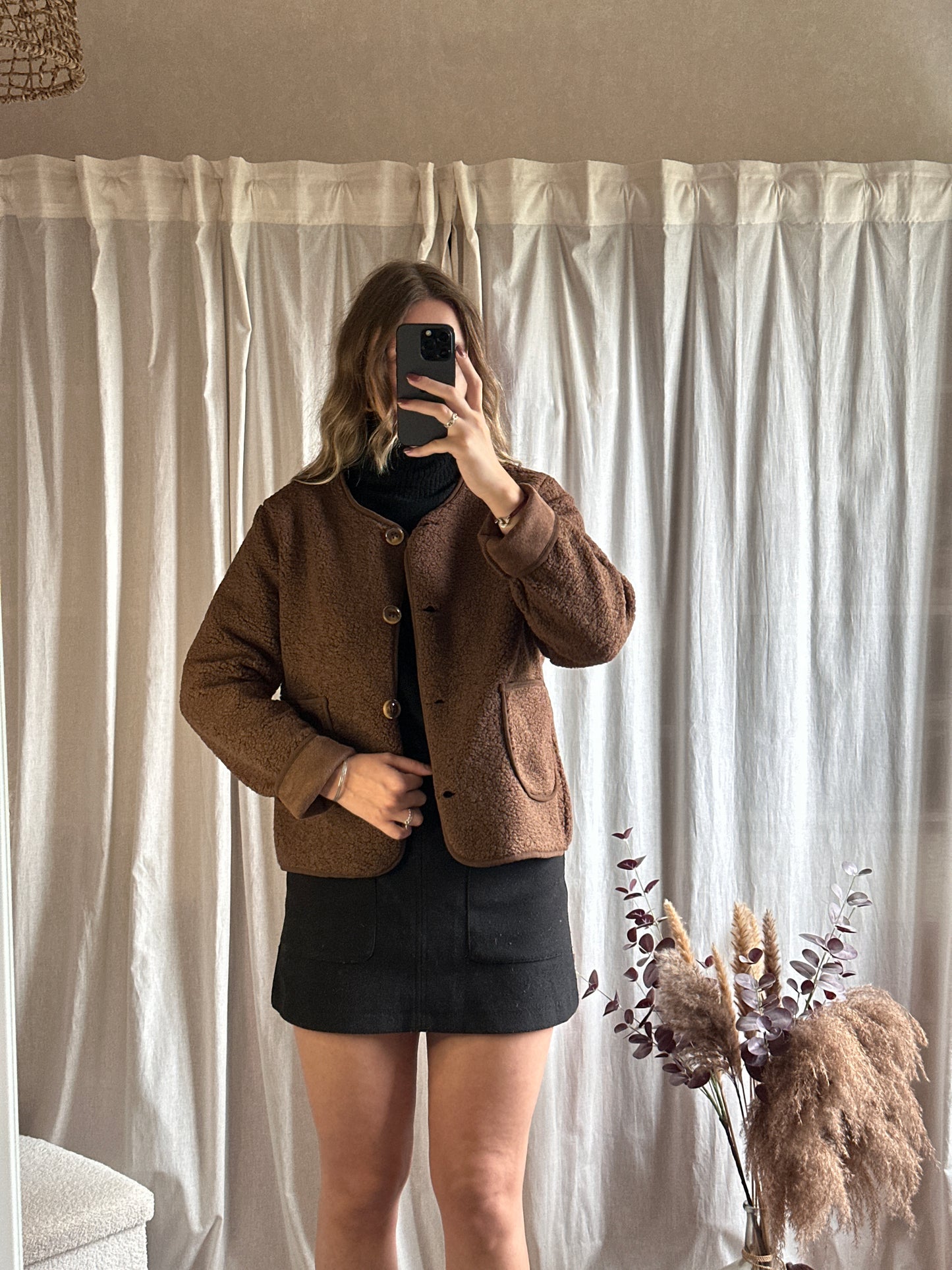 Veste choco à boutons 🇮🇹