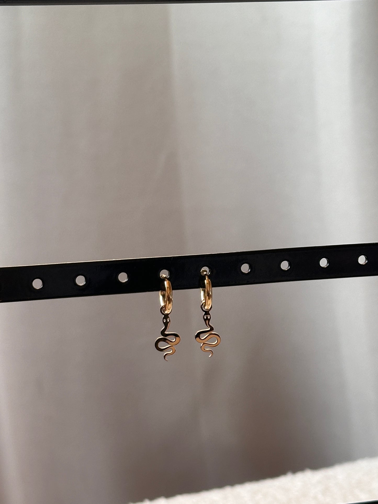 Boucles d'oreilles serpent