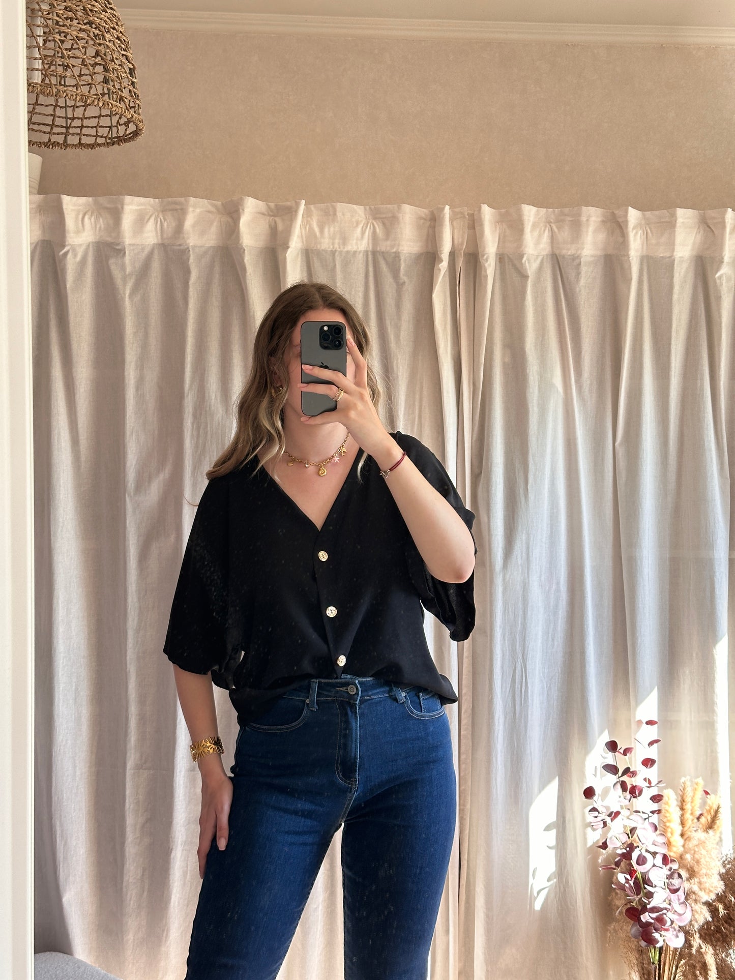 Blouse noire 🇮🇹