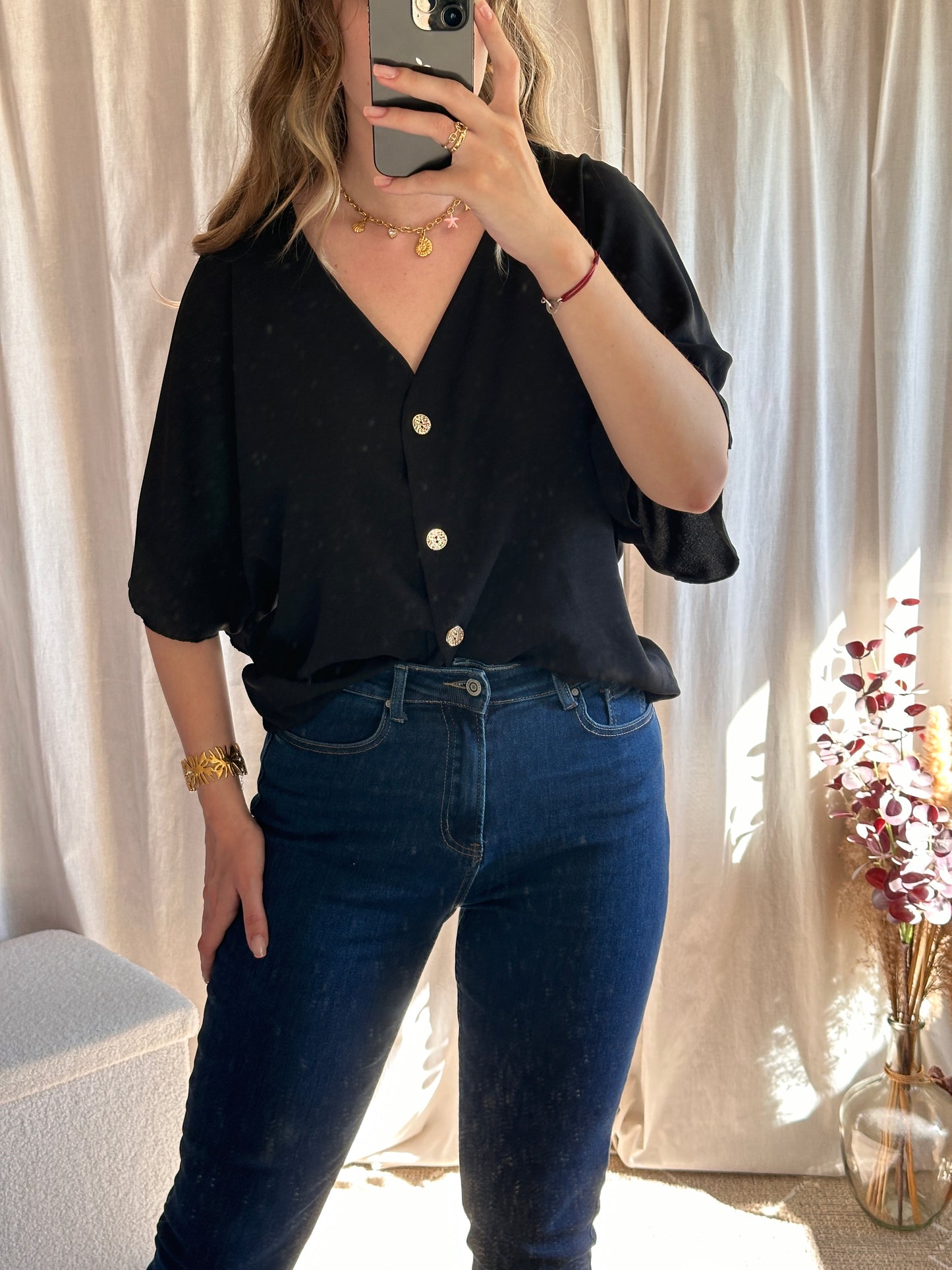 Blouse noire 🇮🇹