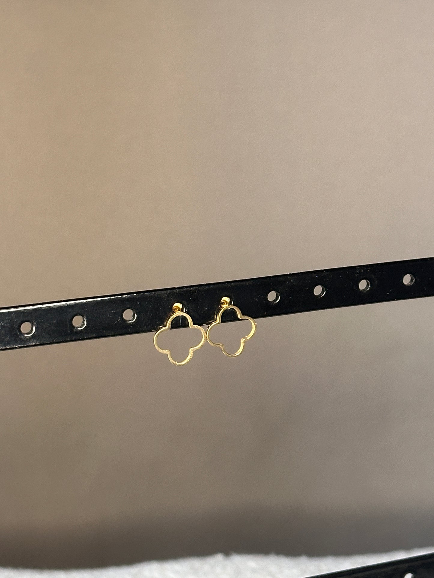 Boucles d'oreilles trèfle