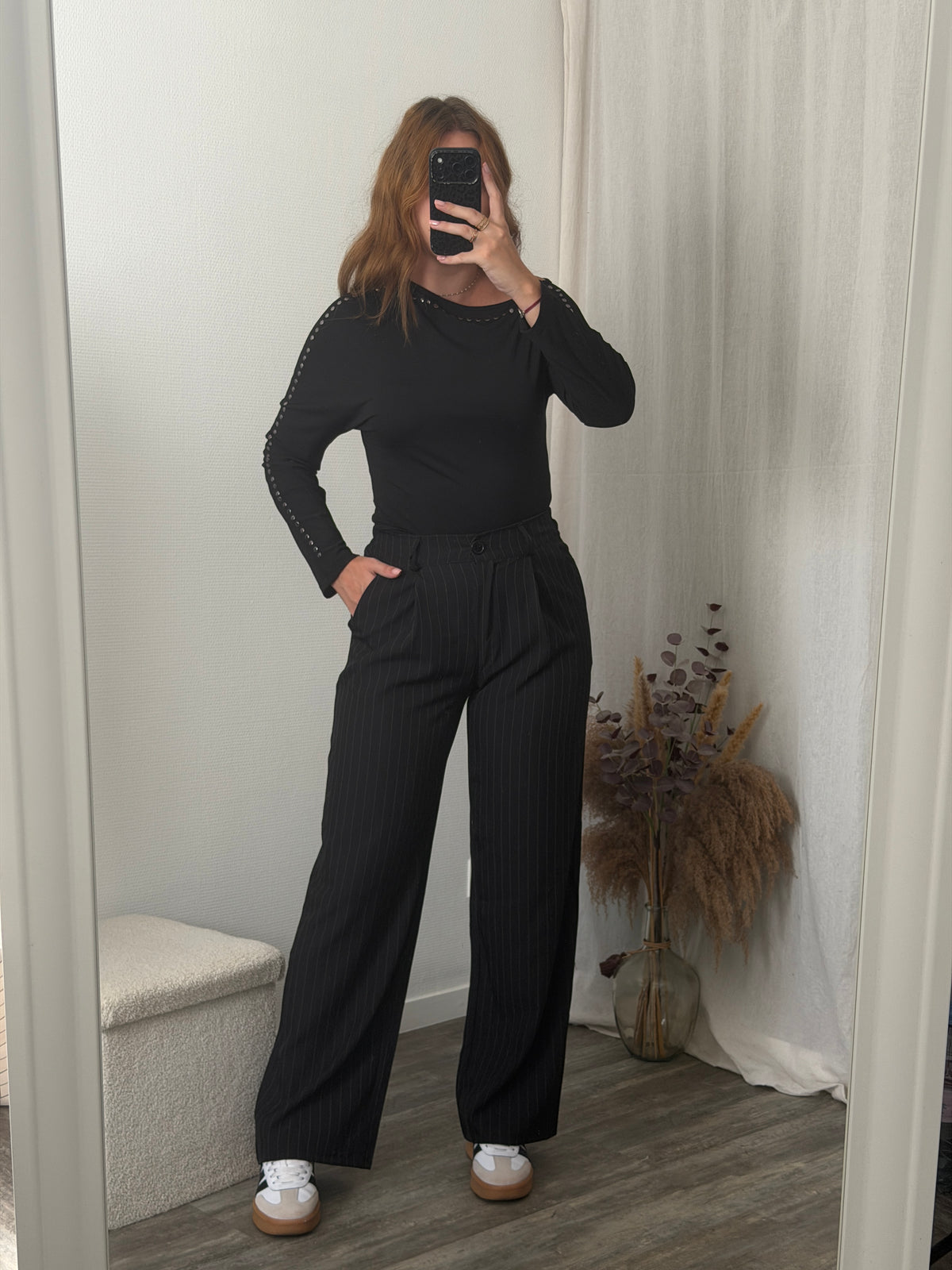 Top noir asymétrique 🇮🇹