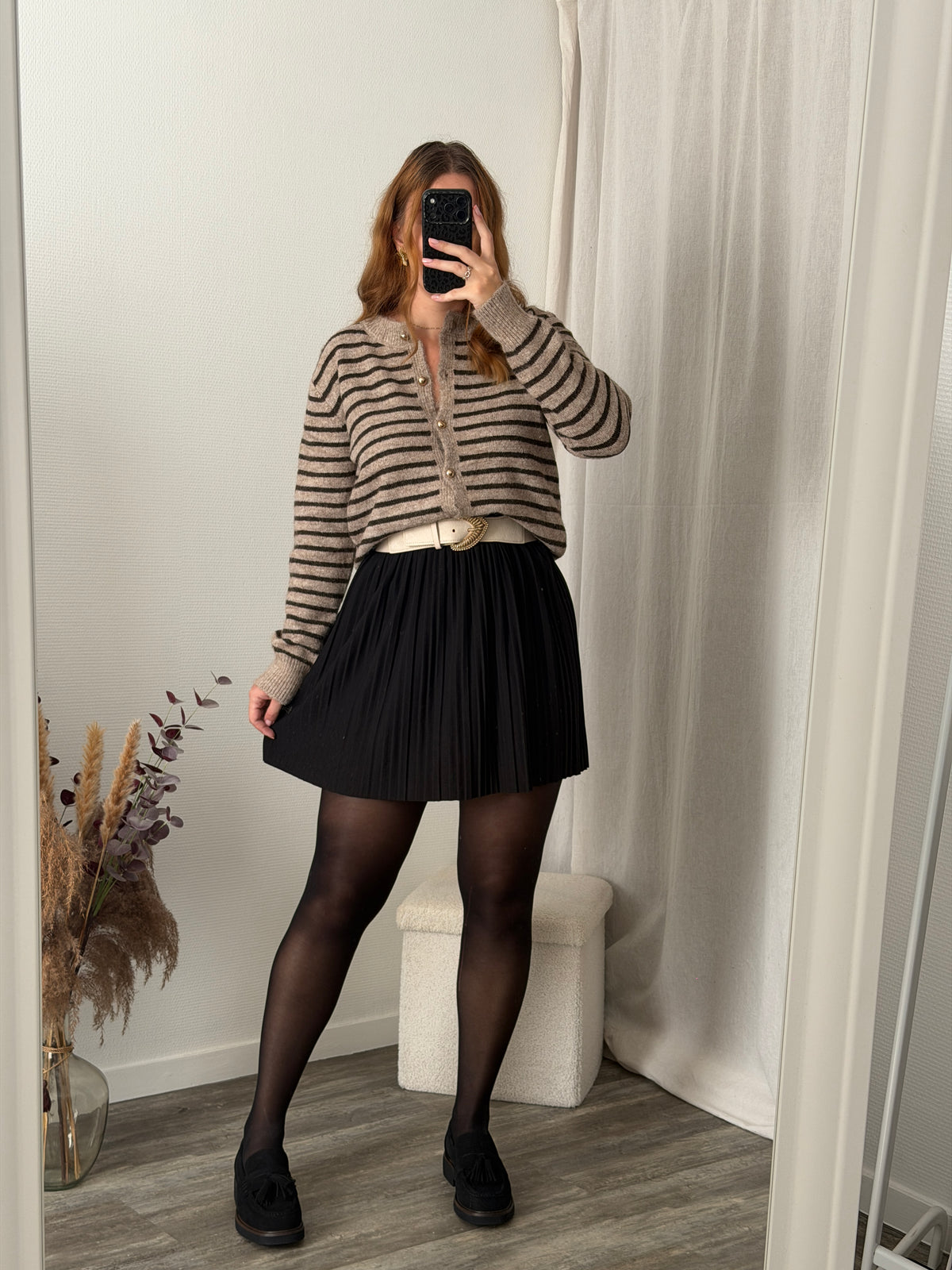 Cardigan à rayure