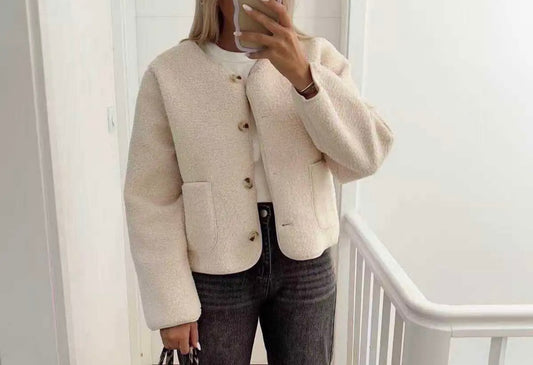 Veste crème à boutons 🇮🇹