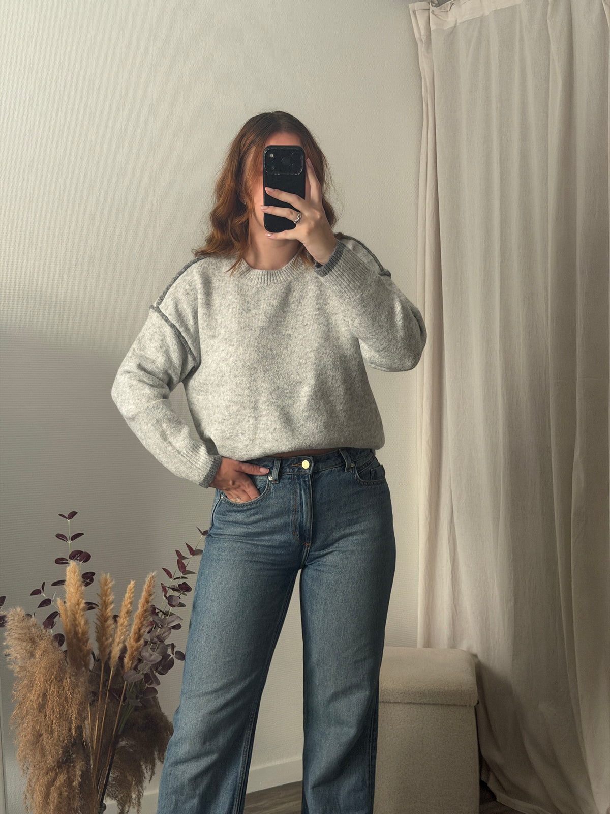 Pull gris