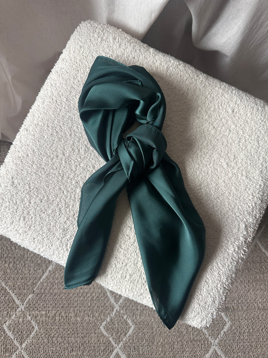 Foulard vert foncé