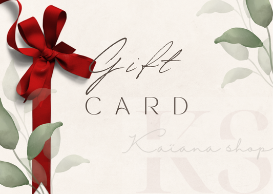 Cartes cadeaux