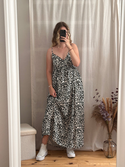Robe longue léo