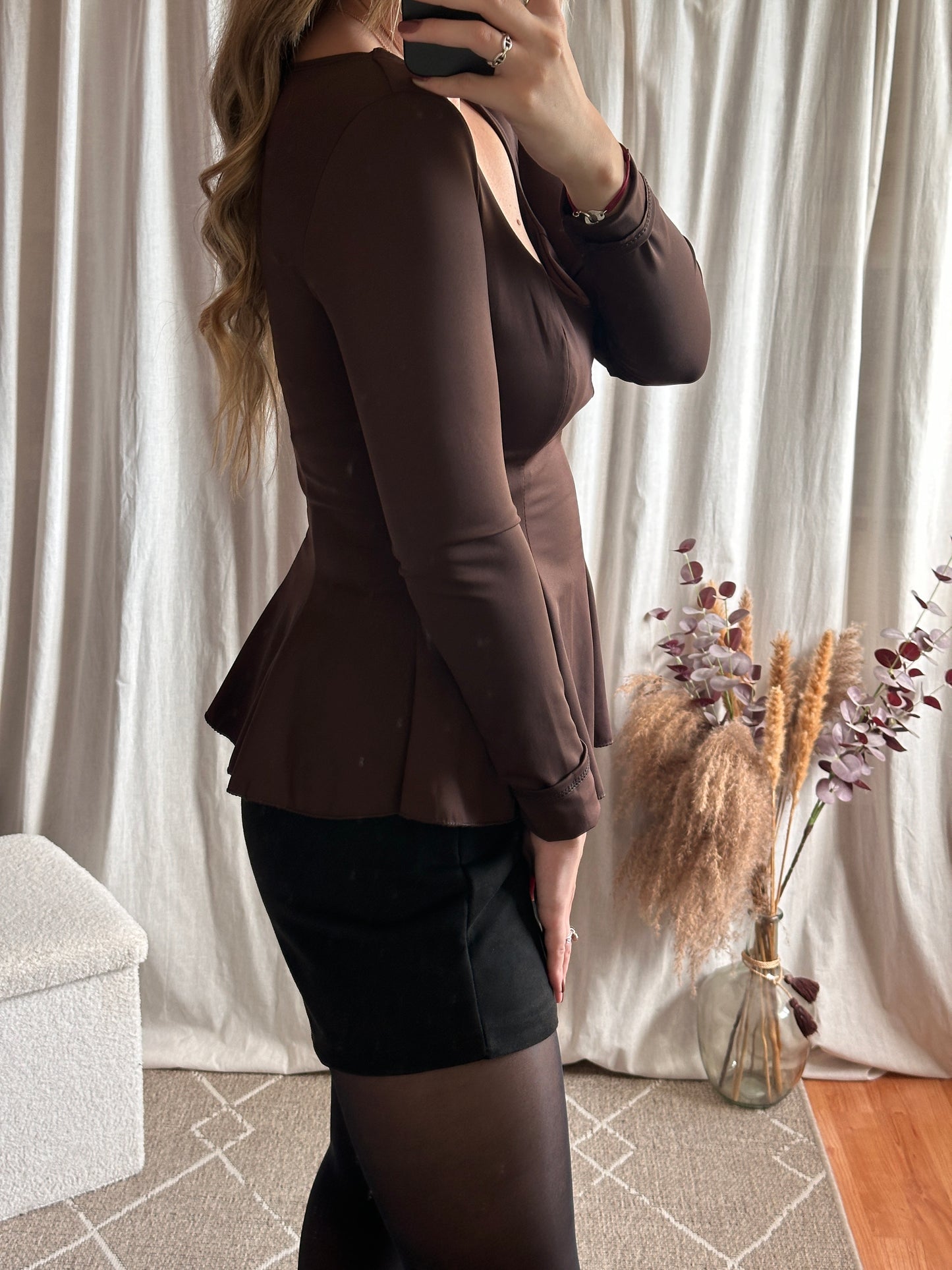 Top chocolat cintré 🇮🇹