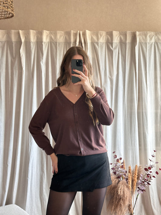 Top chocolat à boutons