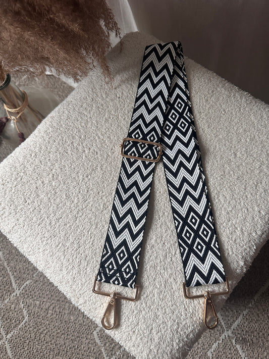 Anse de sac noir et blanche