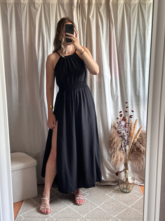 Robe longue noir