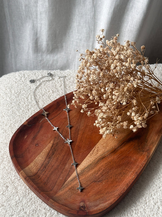 Collier argenté