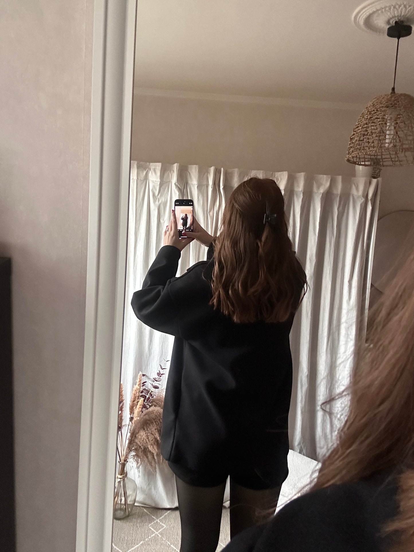 Manteau noir à boutons 🇮🇹