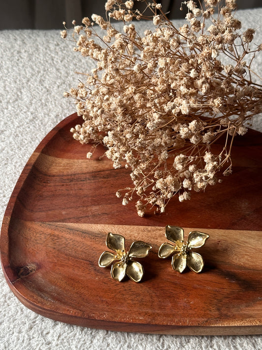 Boucles d'oreilles fleurs