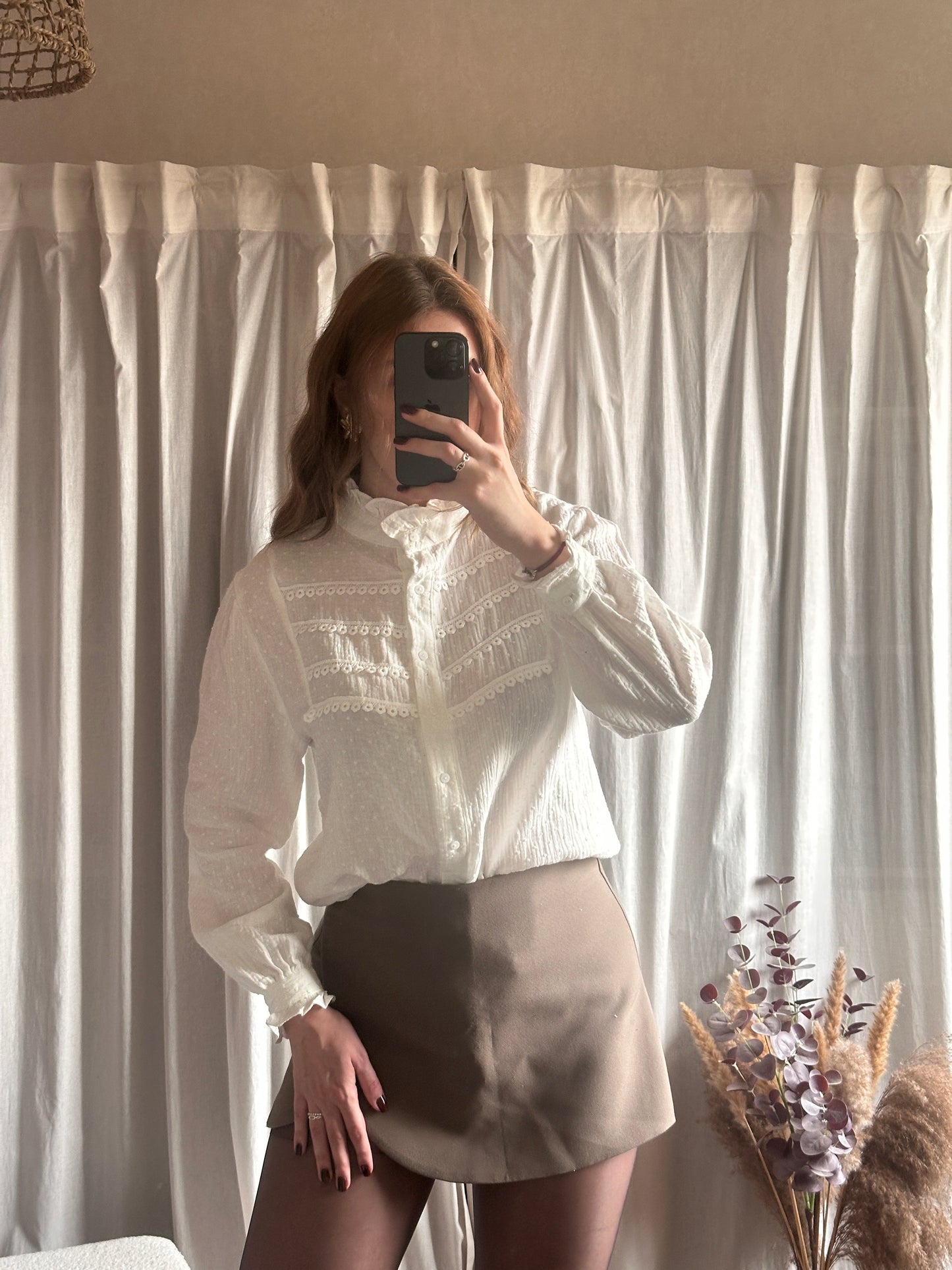 Chemise blanche 100% coton