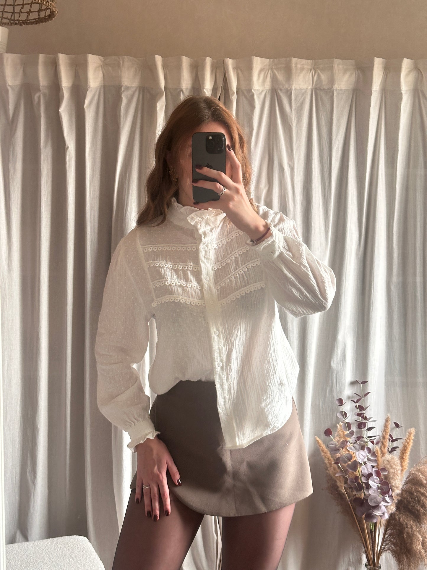 Chemise blanche 100% coton