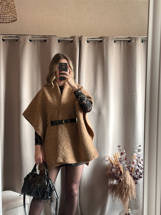 Cape camel taille unique