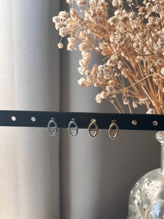 Boucles d'oreilles doré / argenté