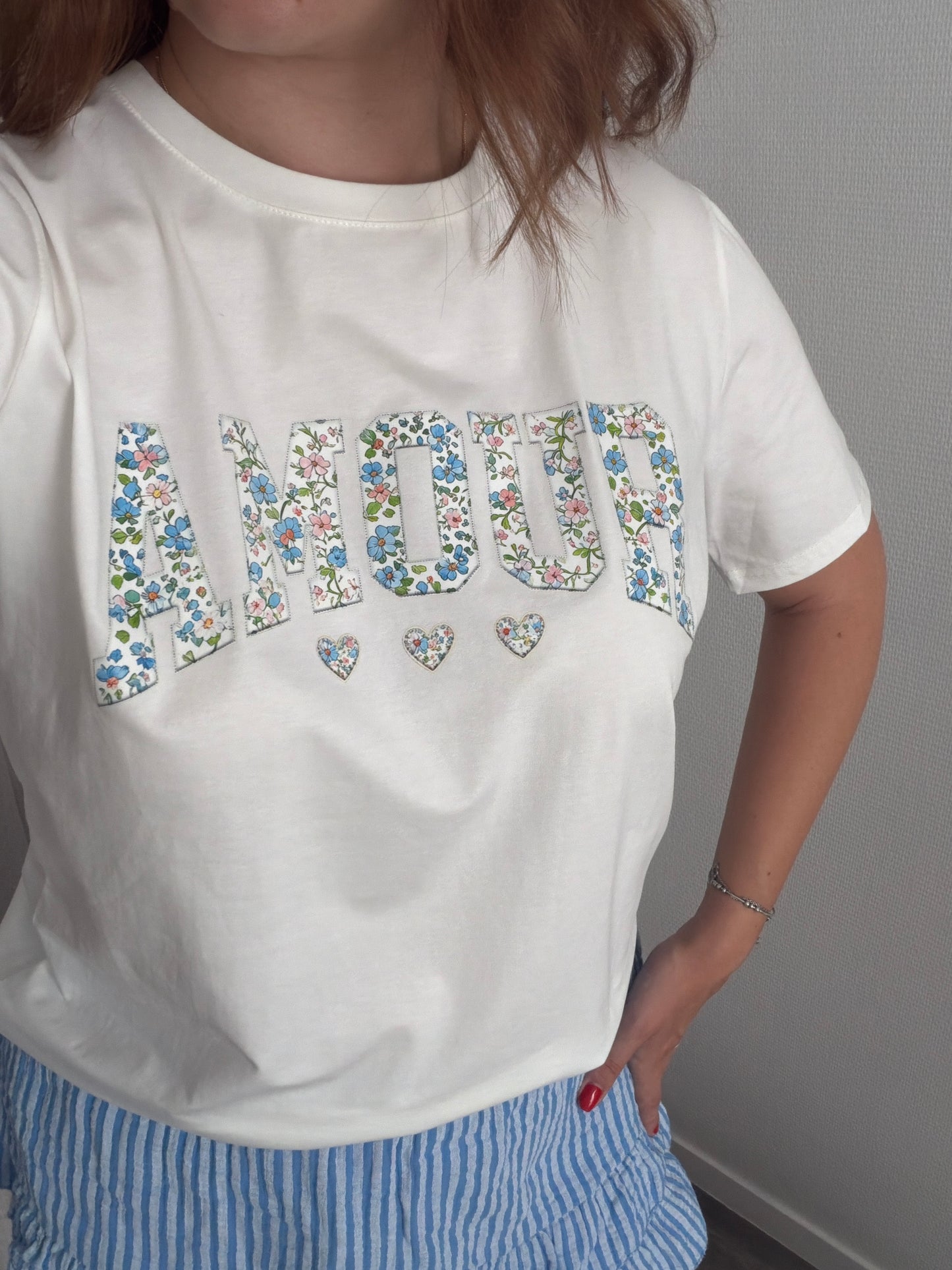 T-shirt coton "Amour"