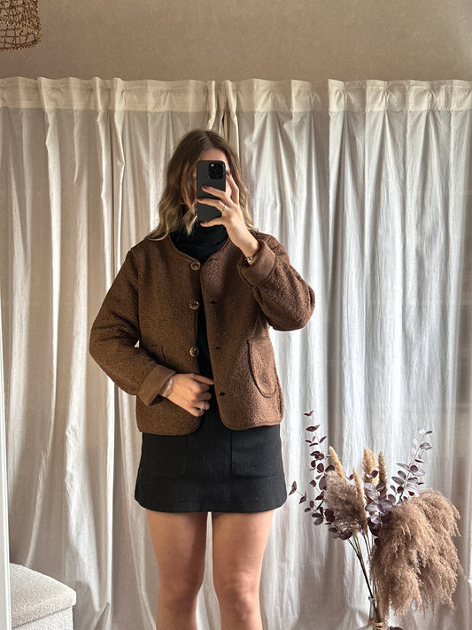 Veste choco à boutons 🇮🇹