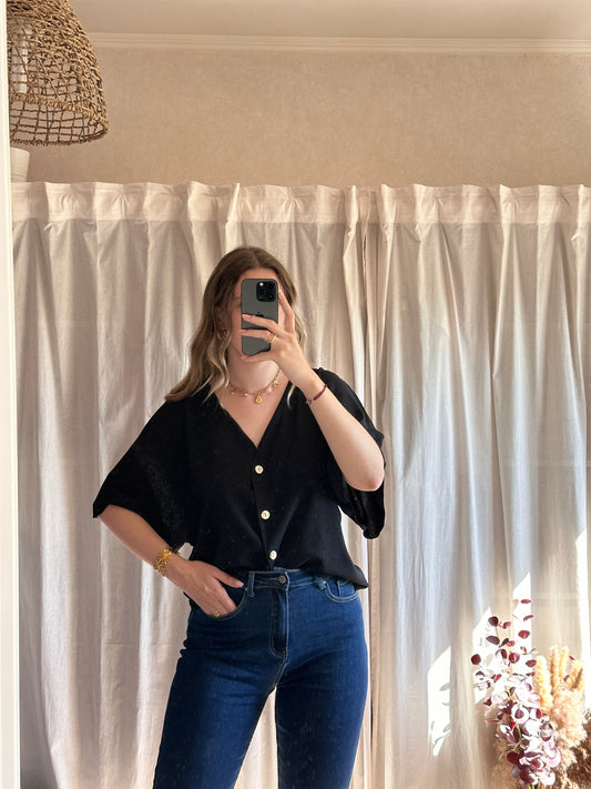 Blouse noire 🇮🇹