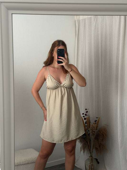 Robe beige