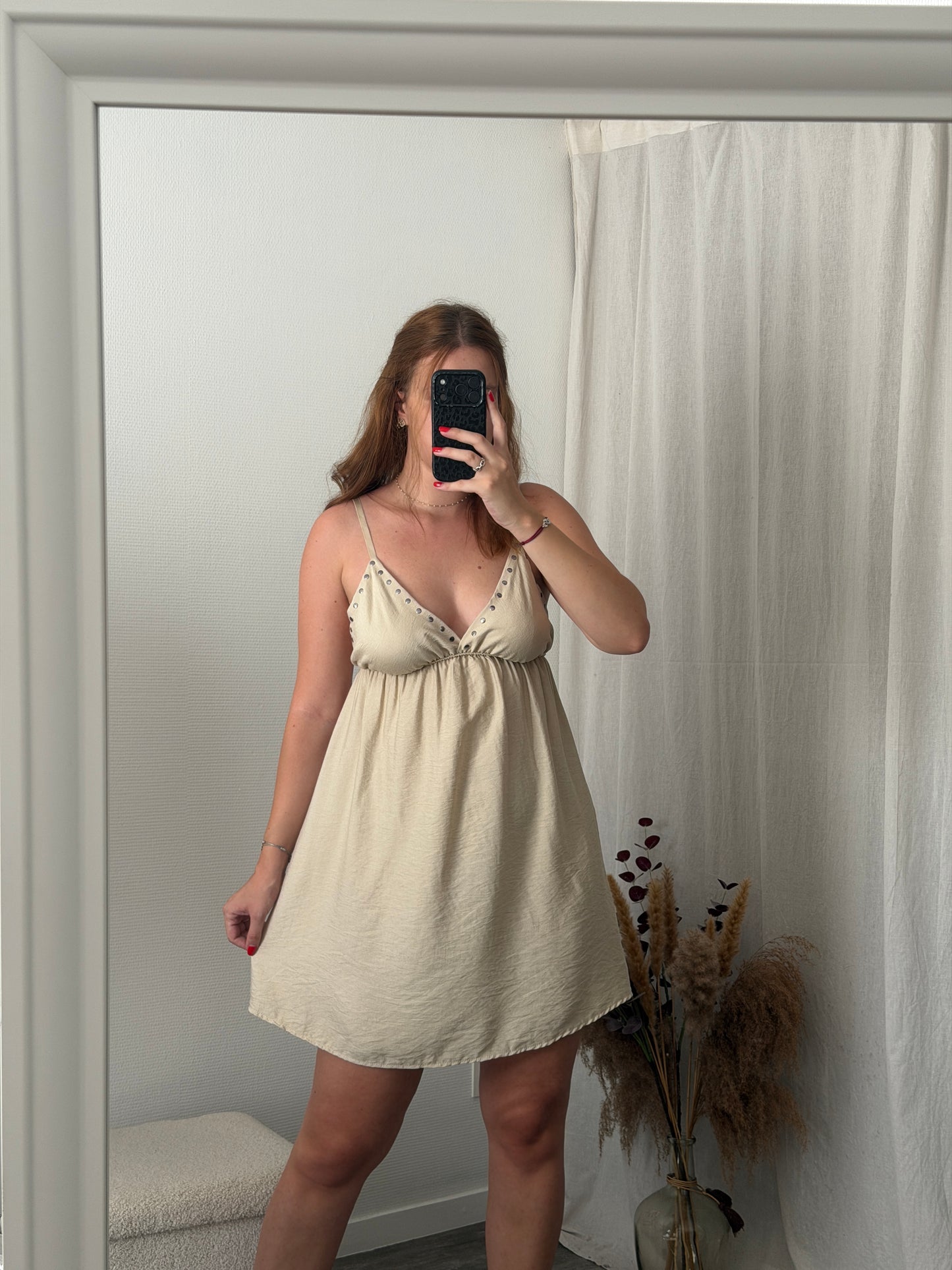 Robe beige