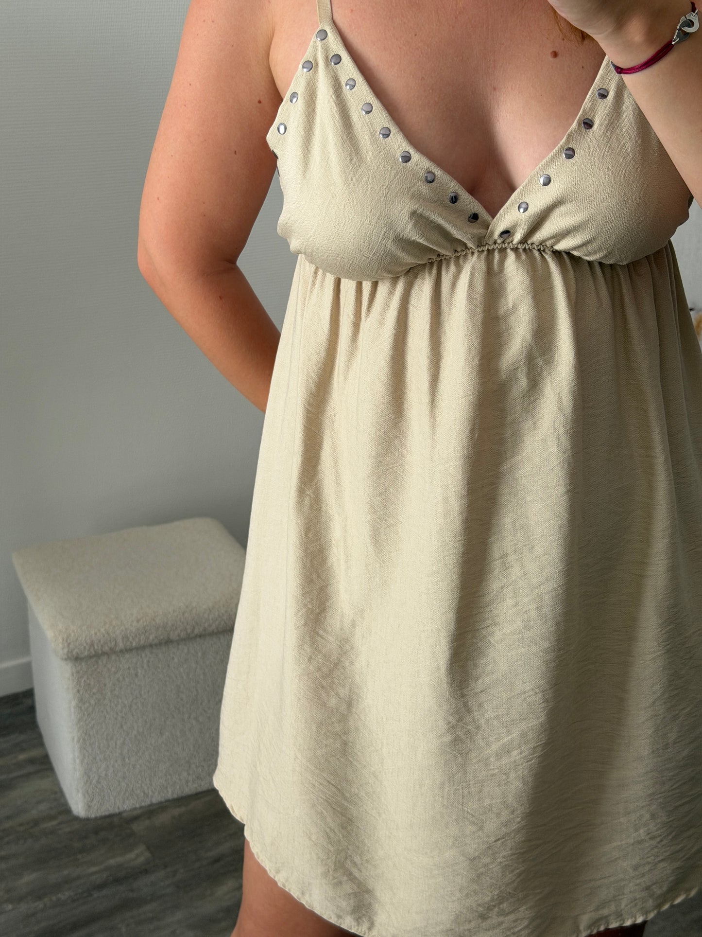 Robe beige