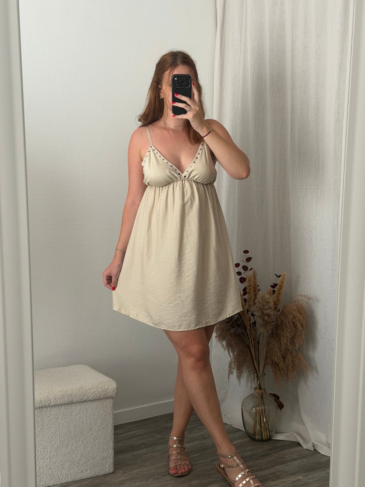 Robe beige